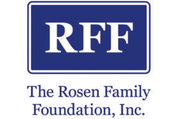 The Foundation sponsors the Rosen Family logo.