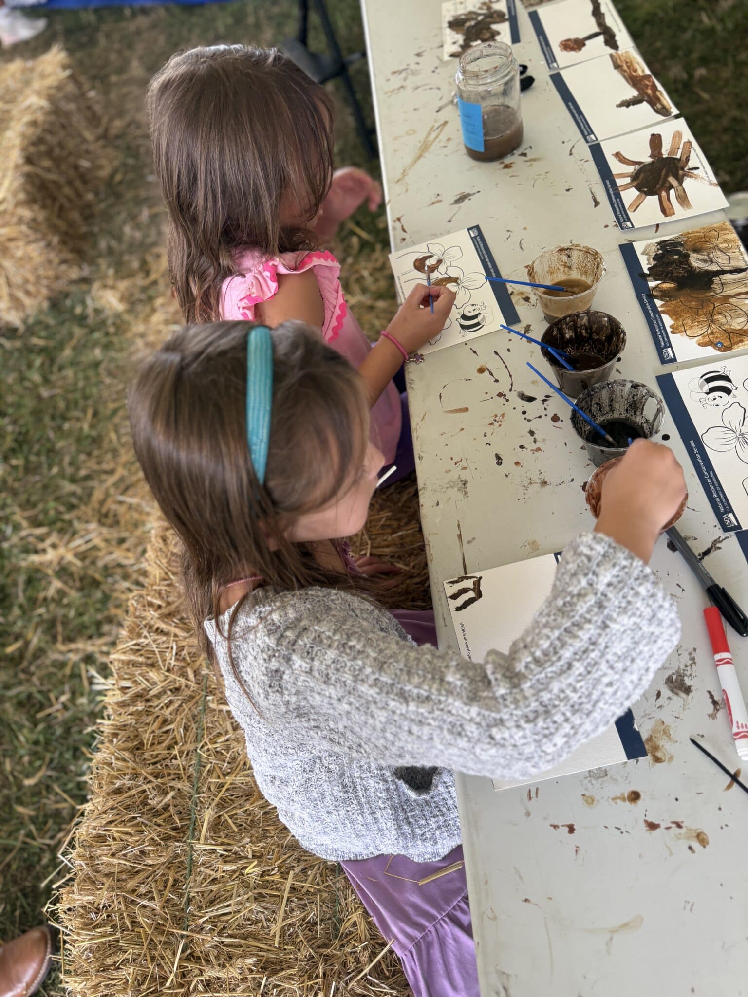 Children during FarmFest 2026 Passport Event