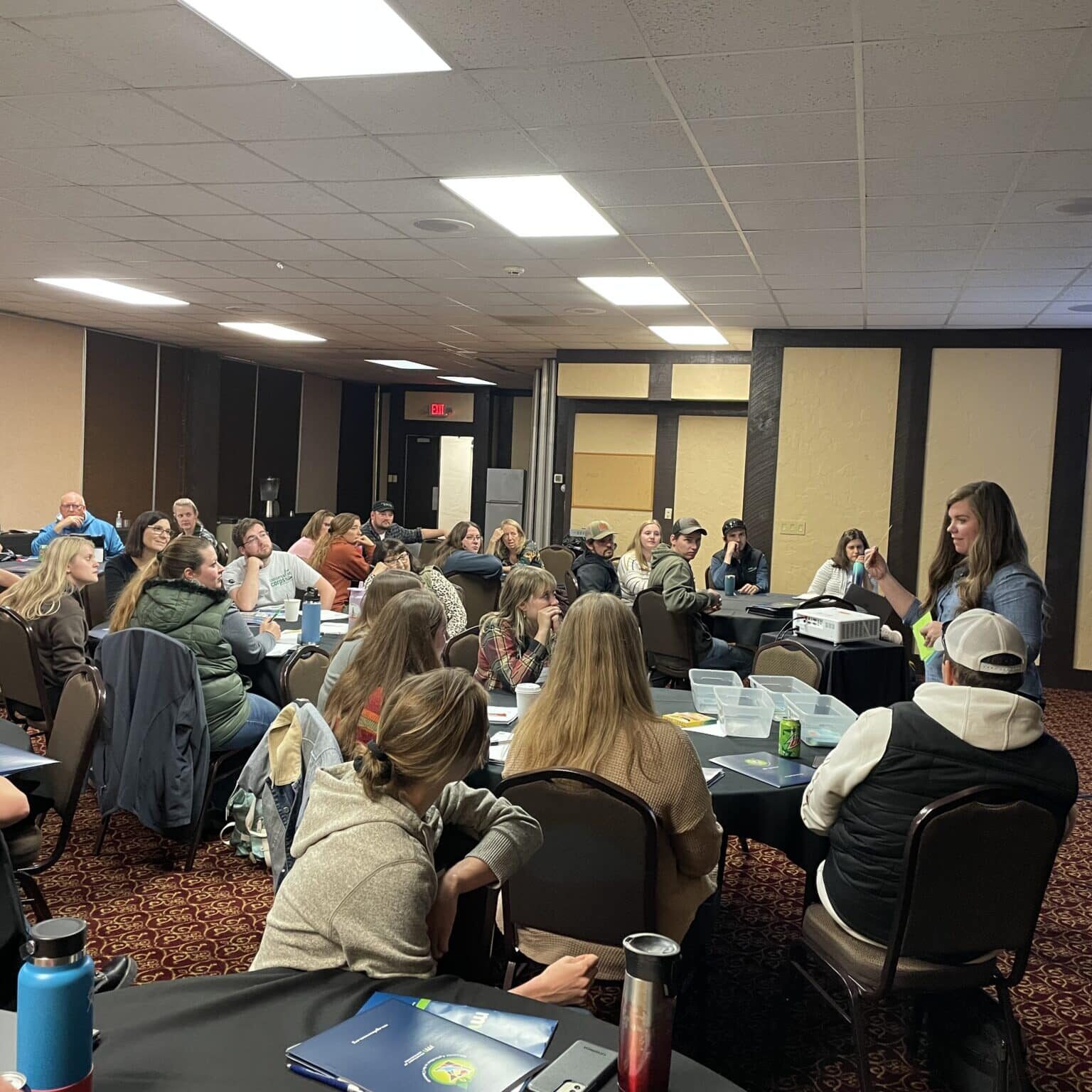 Adults Engaging In Workshop