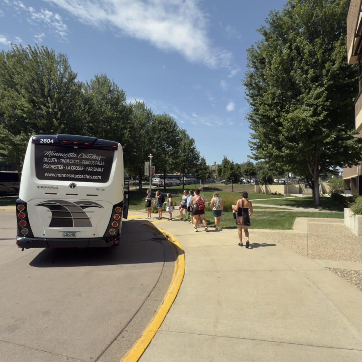 Teachers loading for Traveling Workshops
